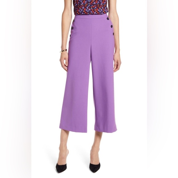 SALE‼️ EUC Halogen navy wide leg pants - Picture 6 of 6